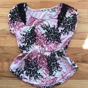 Charlotte Russe Cap Sleeve Top